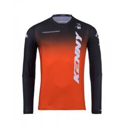 Kenny Racing Bluza cross PERFORMANCE GRADIENT ORANGE kolor pomarańczowy,czarny,biały