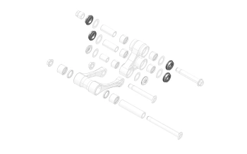 Stark Future Pierścień uszczelniający łożyska wahacza [1 szt] Stark Varg SM, EX, MX 1.2, MX 1.0