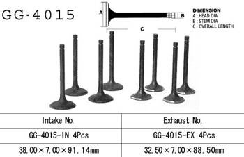 Vesrah Zawór wydechowy KAWASAKI GPZ 1100 UNITRAK 83-85 / ZN 1100 LTD 84-85