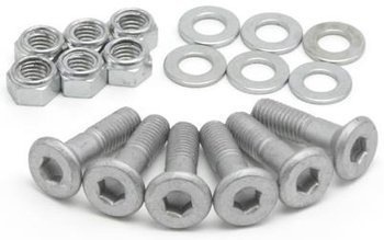 DRC Śruby z nakrętkami do zębatki M8x25mm