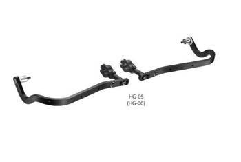 Accel/Handbary z mocowaniem aluminiowym/Enduro/[28mm]/Czarne