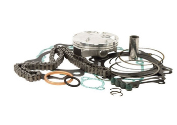 VERTEX Zestaw naprawczy góry silnika KTM SX 450F (SXF450) '23-'24, Husqvarna FC 450 '23-'24 [+ 0.02mm] [94.98mm], W zestawie: Tłok, Uszczelki top-end, Łańcuszek rozrządu