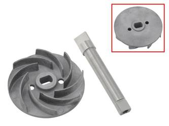 Wałek i wirnik pompy wody Polaris RANGER CREW/xP 13-15 / RZR 900 11-15 / RZR 1000 14-15 BRONCO