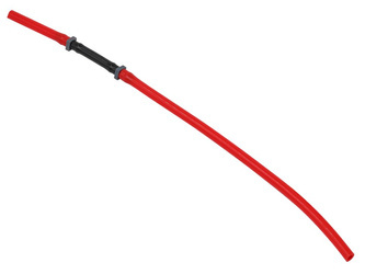 Odpowietrznik korka paliwa z przewodem [długość 450 mm]  czerwony