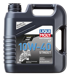 LIQUI MOLY Olej silnikowy MOTORBIKE 4T STREET 10w40 4 L