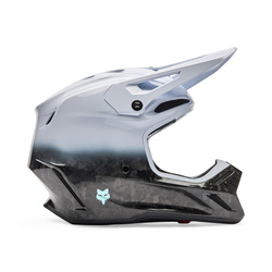 Kask cross Fox V3 Rs Ghost biały