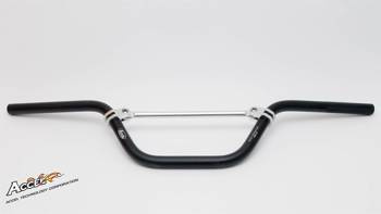 Accel / Kierownica Aluminiowa [22.2mm] / z Poprzeczką / Pit Bike L / Czarna
