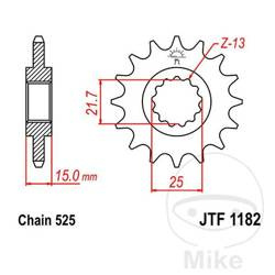 Zębatka przednia JT JTF1182.14 (14Z)