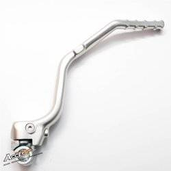 Accel Dźwignia Startera / Kopka Aluminiowa / Srebrna / Suzuki RMZ 450 [08-14]