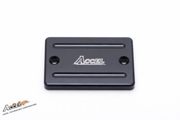 Accel/Pokrywa pompy hamulcowej przód/Kawasaki Street - Kolor Czarny
