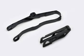 UFO Komplet Ślizg + Prowadnica łańcucha Kawasaki KXF 250 '21, KXF 450 '19-21,
