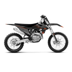 BLACKBIRD Okleina + poszycie na siedzenie KTM SX-SXF 19-22, EXC 20-22