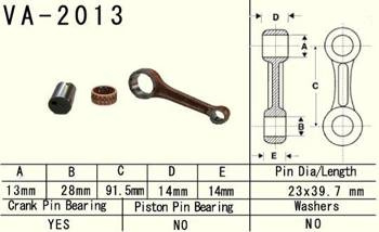 Vesrah Korbowód YAMAHA YFM 80 85-08