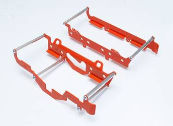 CROSSPRO Osłony chłodnic aluminiowe Light (DO MOTOCYKLA BEZ WENTYLATORA) KTM EXC 17-18, EXCF 17-19, HUSQVARNA TE/FE 17-18