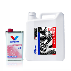 Zestaw: Ipone KATANA 10W50 5L + OV-885 do filtra powietrza 1L