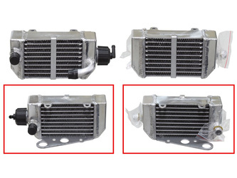 Chłodnica [wzmocniona][standardowa pojemność][lewa] GAS GAS MC 65 '21-'23, KTM SX 50 '12-'23