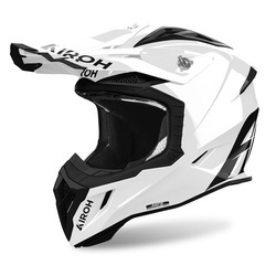 Kask cross Airoh Aviator Ace 2 – White Gloss (biały / połysk)