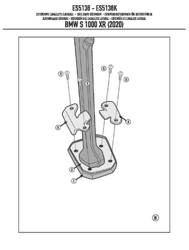 KAPPA POSZERZENIE STOPKI BOCZNEJ BMW S 1000XR (20)KAPPA POSZERZENIE STOPKI BOCZNEJ BMW S 1000XR (20)