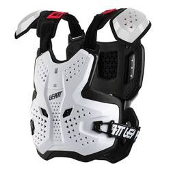 Buzer LEATT Chest Protector 3.5 Pro Level 1 – klatka + plecy (CE) – biały