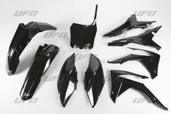 UFO Komplet plastików Honda CRF 250R 14-17, CRF 450R 13-16 Z OSŁONAMI FILTRA POWIETRZA