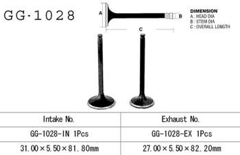 Vesrah Zawór wydechowy HONDA TRX 250 RECON 97-01