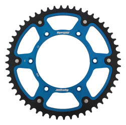 Supersprox Zębatka tylna [52 zęby] STEALTH [stalowo-aluminiowa] KTM SX / EXC / EXCF / SXF / HUSQVARNA TE / TC / FE / TC '16- [JTR897.52]  kolor:  niebieski