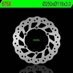 NG Tarcza hamulcowa przód SUZUKI RM/RMZ 250/DRZ / YAMAHA YZ/YZF/WR 02-19
