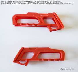 Nachman Prowadnica łańcucha Honda CR 125/250 '07 / CRF 250R/X '07-16 / CRF 450R/X '07-16 CZERWONA (HO04623070 / HO04622070)