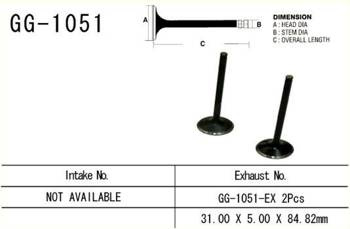 Vesrah Zawór wydechowy HONDA CRF 450R 02-07