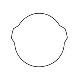 WINDEROSA Uszczelka Pokrywy Sprzęgła KTM SX 65 09-19, SXS 65 13-14, XC 65 09, HUSQVARNA TC 65 18-19, (ZEWNĘTRZNA)