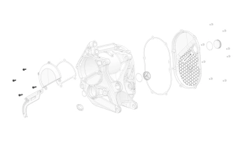 Stark Future Śruba pokrywy silnika / osłony zębatki Stark Varg SM, EX, MX 1.2, MX 1.0 [1 szt.]