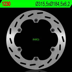 NG Tarcza hamulcowa tył HONDA ST 1100 PANEUROPEAN 91-01 / ST 1300 02-15 / CTX 1300 15 / GL 1500 SE 90-98