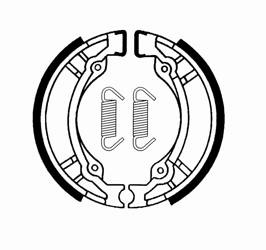 TRW Lucas SZCZĘKI HAMULCOWE (110X23MM)