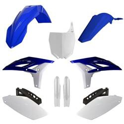 Pełny komplet plastików Yamaha YZ 250F '10-'13 Polisport niebiesko,biały