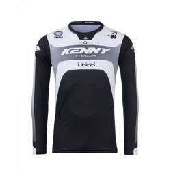 Kenny Racing Bluza cross TRACK FOCUS BLACK/WHITE kolor czarny,biały,szary