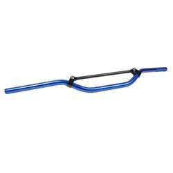 Kierownica aluminiowa cross enduro TRW 22.2 mm niebieska