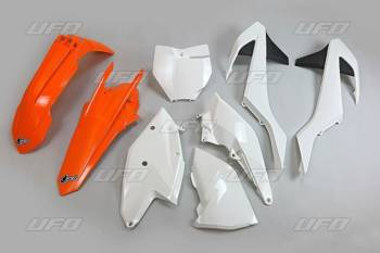 UFO Komplet plastików KTM SX/SXF '16-'18 ( Z WYJĄTKIEM SX 250 '16),