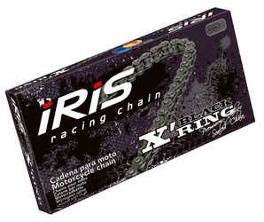 IRIS Łańcuch napędowy XR 520 [X-Ring][112][zapinka][czarny]