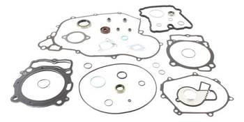 Komplet uszczelek silnika + zestaw uszczelniaczy silnikowych HUSQVARNA FE 450 '17-'19, FE 501 '17-'19, KTM EXC-F 450 '20, EXC-F 450 SIX DAYS '17-'19, EXC-F 500 '17-'19 Winderosa