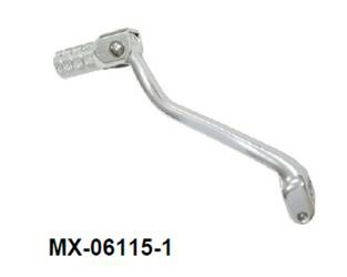 Dźwignia zmiany biegów z kutego aluminium Kawasaki KX 125 '03-'05   srebrny