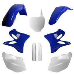 Pełny komplet plastików Yamaha YZ 125 / 250 '05 Polisport niebieski,biały