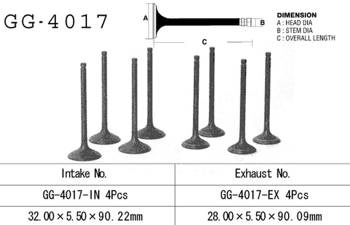 Vesrah Zawór wydechowy KAWASAKI VN 750 86-06