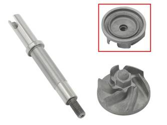 Wałek i wirnik pompy wody Honda TRx 650 03-05 / TRx 680 06-22 / MUV 700/SxS 700 PIONEER 09-21  BRONCO