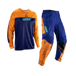 Strój offroadowy junior bluza i spodnie LEATT Ride Kit 3.5 kolor pomarańczowy