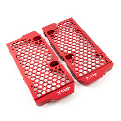 X-GRIP Osłony chłodnicy (komplet) Beta RR 125/480 '20-'23 X-GRIP, Kolor czerwony