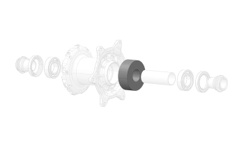 Stark Future Tuleja piankowa centrująca wnętrza piasty przedniej i tylnej Stark Varg EX, MX 1.2, MX 1.0 oraz tylniej Stark Varg SM