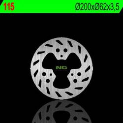NG Tarcza hamulcowa tył GAS GAS 50/125/250 / HM 50 / PEUGEOT 50