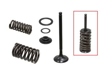 Zawory wydechowe [komplet zaworów + sprężyny + podkładki][stalowe] Honda CRF 150 F '03-'05, CRF 230 L / F '03-'19  (XU-09543E) (27X5,34X89,35MM)