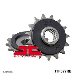 JT Zębatka przednia [15 zębów] YAMAHA XT 600 89-98 / XTZ 660 91-98 z tłumikiem drgań