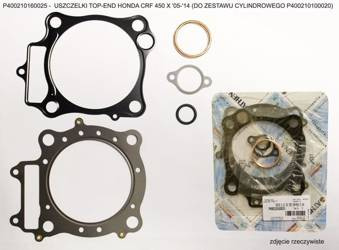 Uszczelki Top-End Honda CRF 450 X '05-'14 pasuje do cylindra Athena P400210100020 Athena